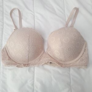 Aerie Real Happy Plunge Push Up Bra